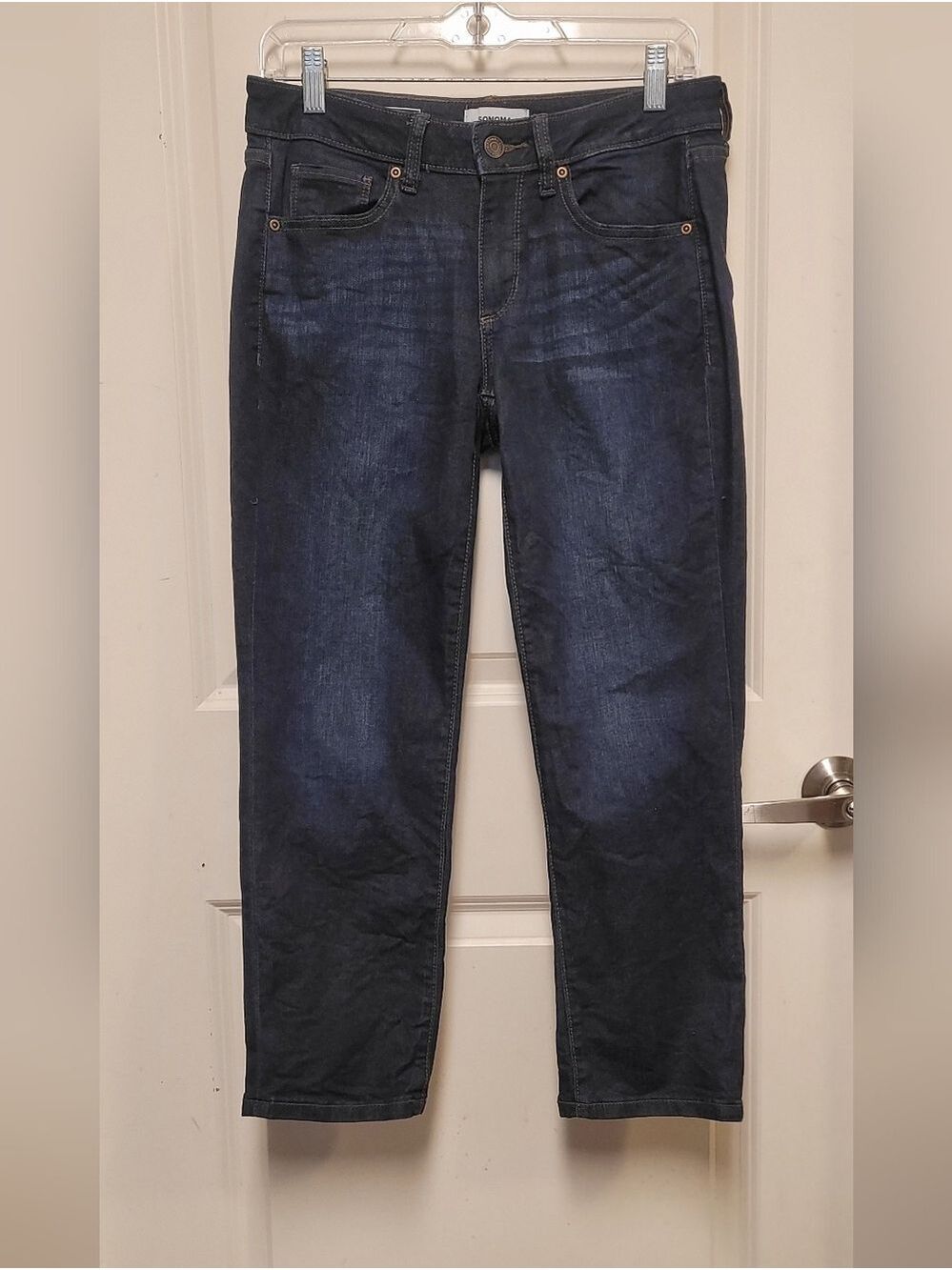 Sonoma Women's Dark Indigo Capris